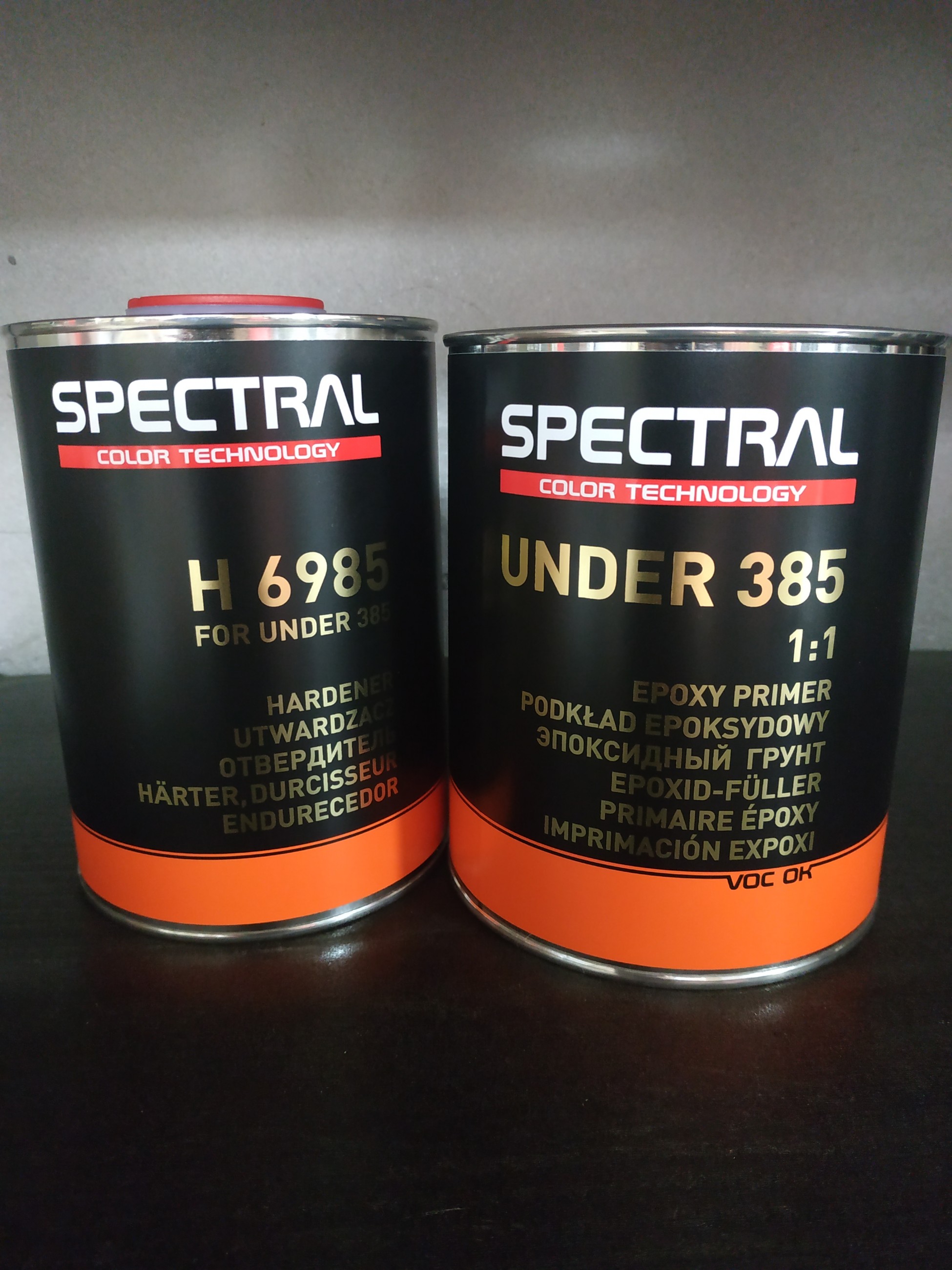 Эпоксидный грунт Spectral Under 385 0,8 л + 0,8 л.